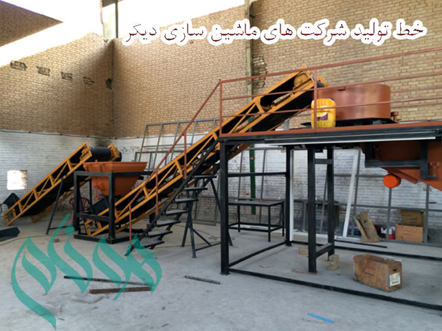 Comparison of machines for the production line of Cement Plast Co. of hunam and other companies