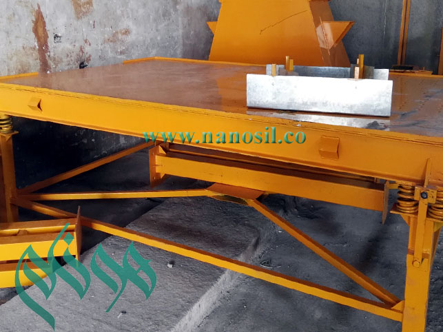 Vibrating table artificial stone production line of foam cement artificial stone machine